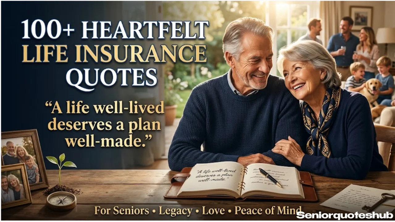 100+ Inspirational & Heartfelt 100+ Inspirational & Heartfelt Life Insurance Quotes for Seniors (2026)