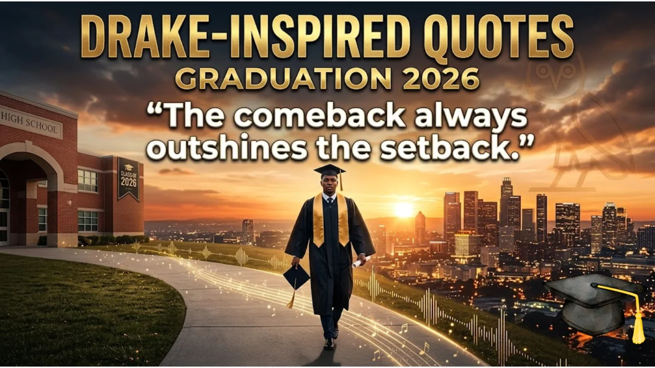 110+ Drake-Inspired Senior Quotes for Yearbooks and Graduation 2026