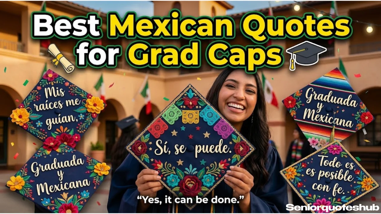 Best Mexican Senior Quotes Best Mexican Senior Quotes for Grad Caps, Captions and Yearbooks
