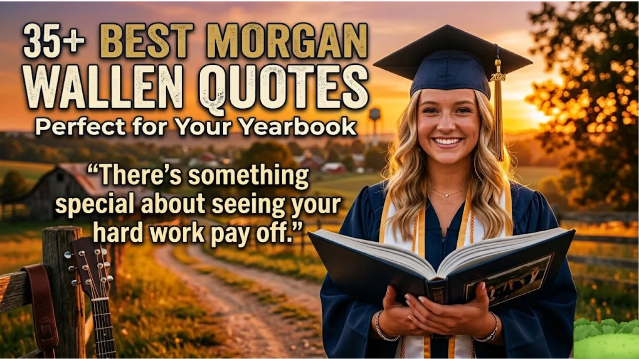 Best Morgan Wallen Senior Quotes Best Morgan Wallen Senior Quotes for Your Graduation Yearbook