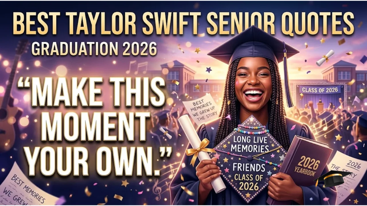 Best Taylor Swift Senior Quotes for Graduation 2026