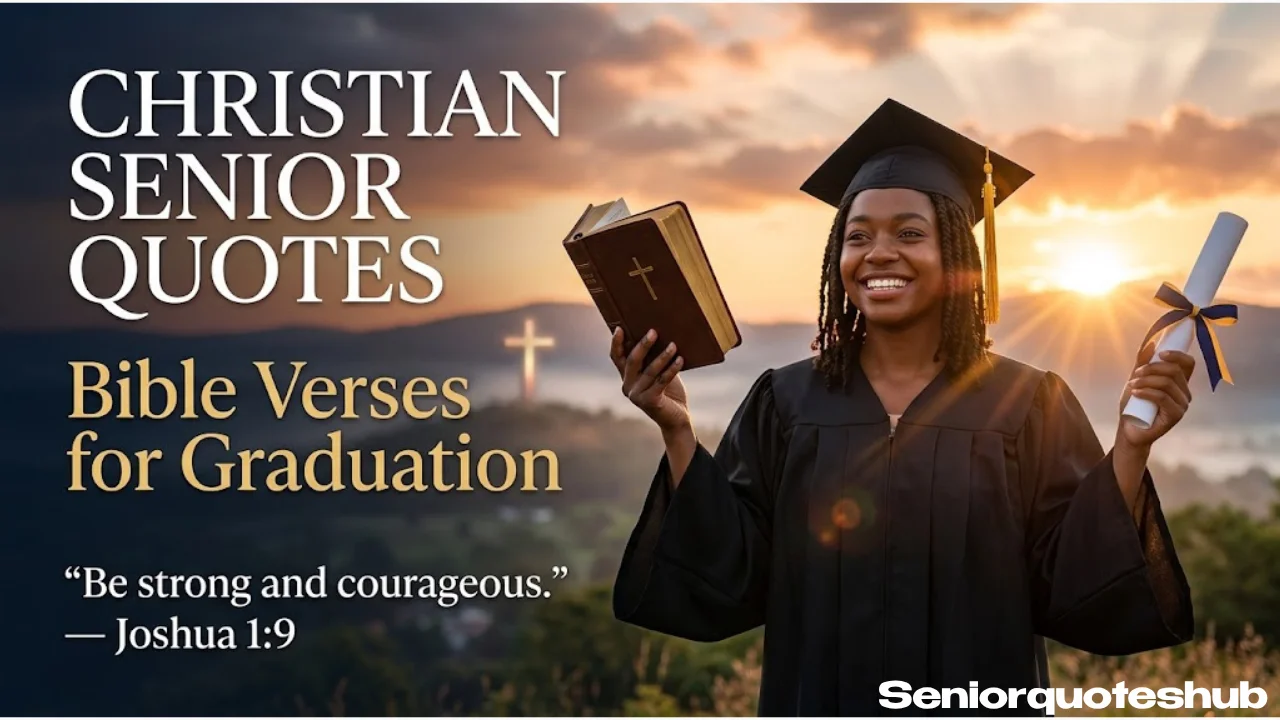 Bible Verses for Christian Senior Quotes