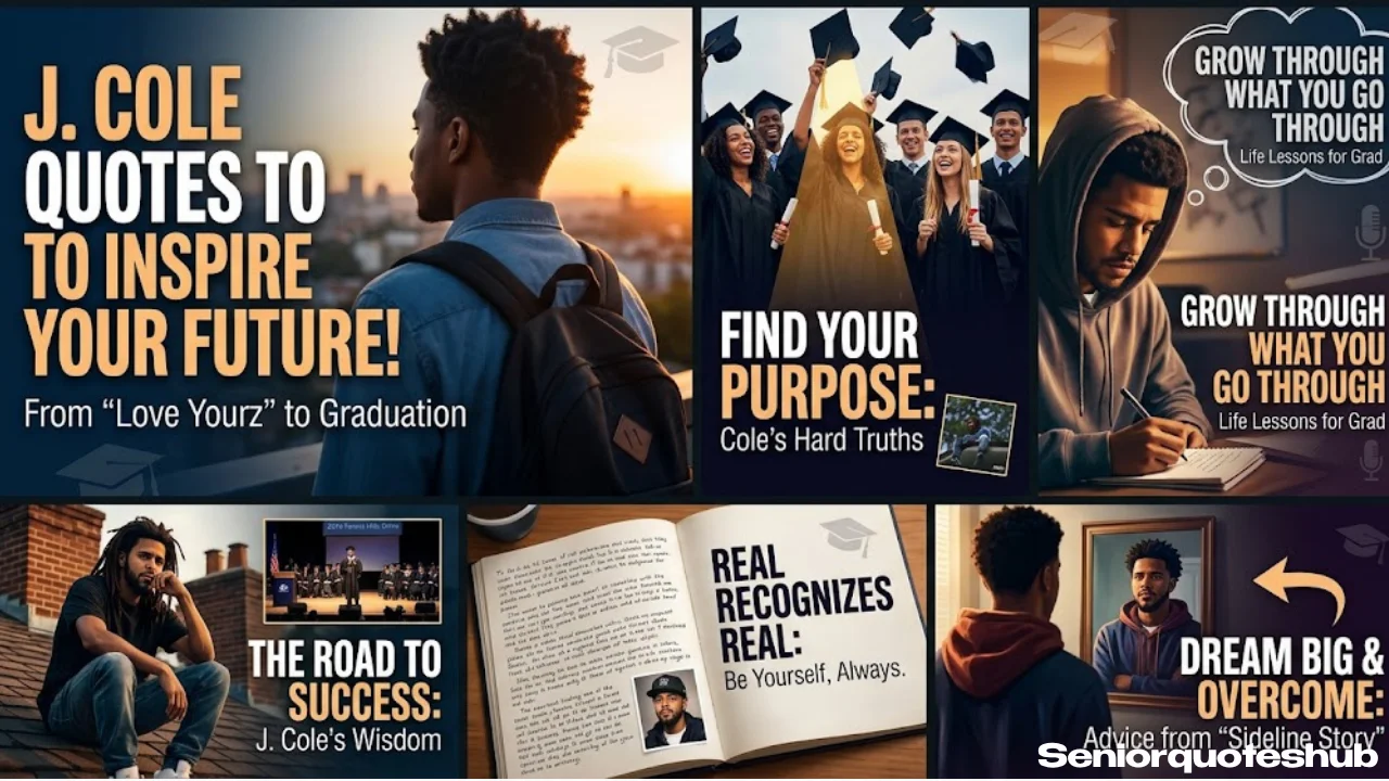Deep and Inspiring J. Cole Deep and Inspiring J. Cole Senior Quotes for Your Yearbook