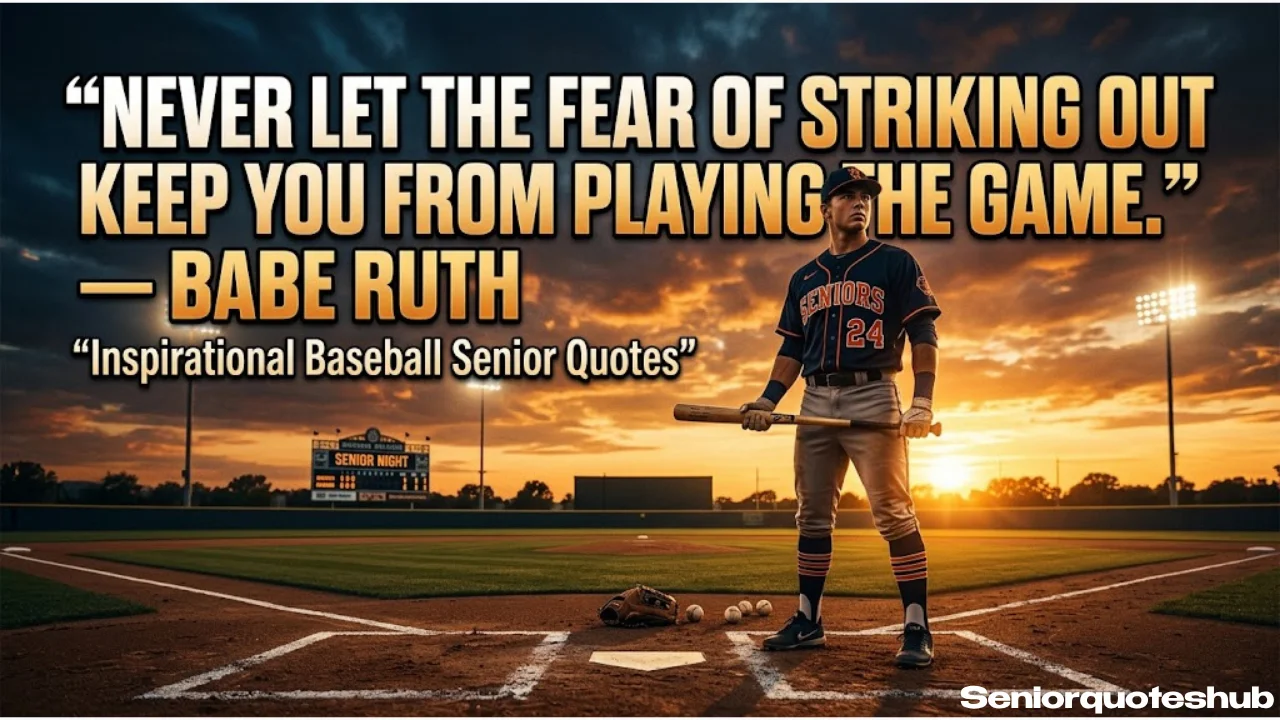 Funny Baseball Senior Quotes Funny Baseball Senior Quotes for Senior Night