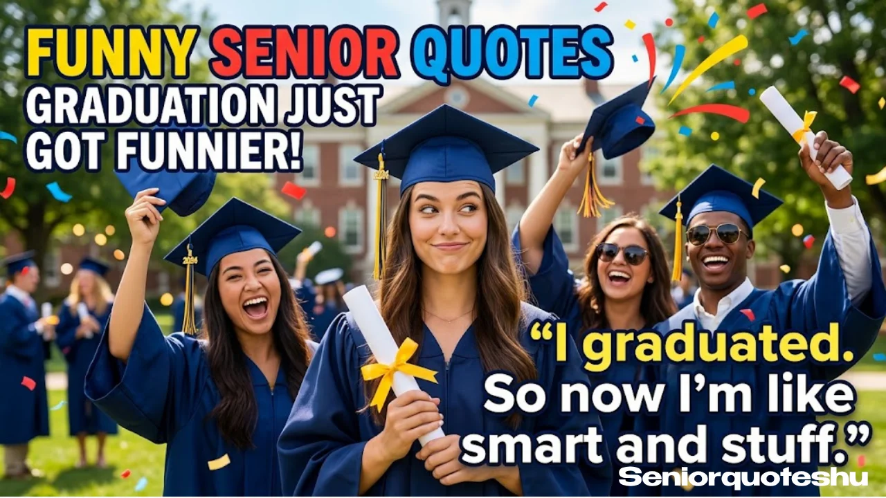 Funny Motivational Senior Quotes to Lighten the Mood