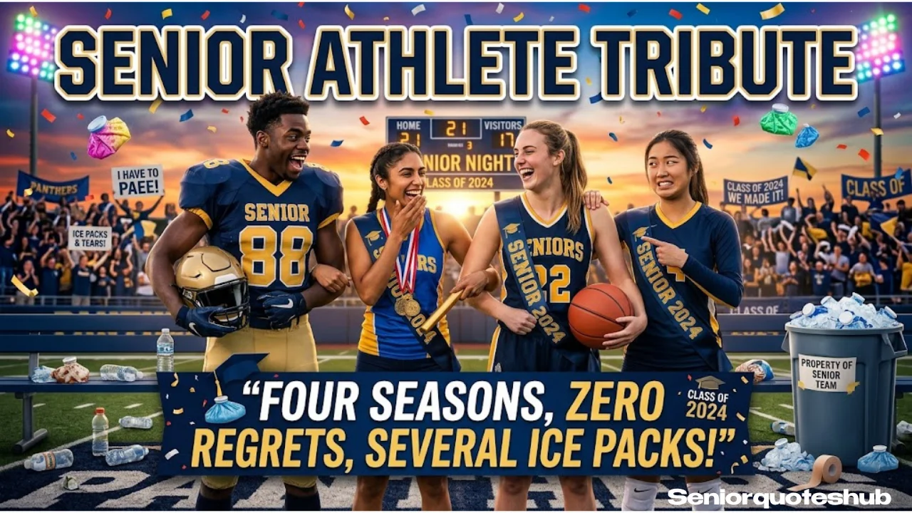 Funny Senior Quotes for Athletes Funny Senior Quotes for Athletes