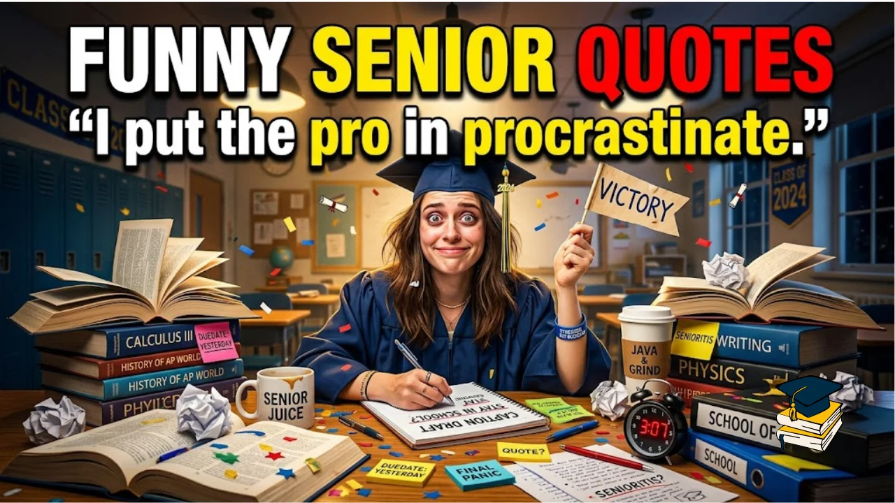 Funny Senior Quotes for a Graduation Caption Funny Senior Quotes for a Graduation Caption