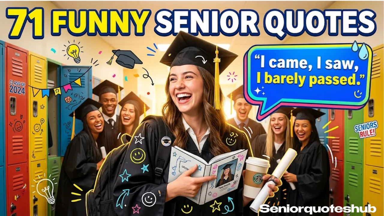 Funny Senior Yearbook Quotes for 2026