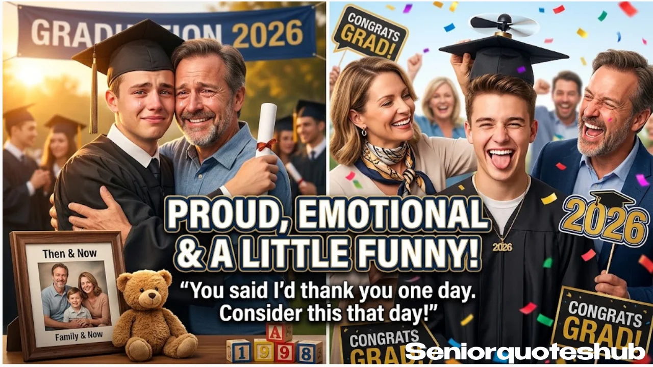 Heartfelt Senior Quotes From Son