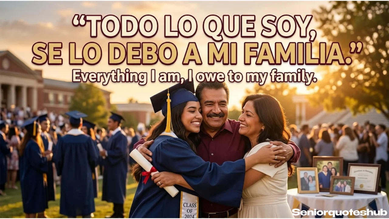Heartfelt & Sentimental Spanish Senior Quotes