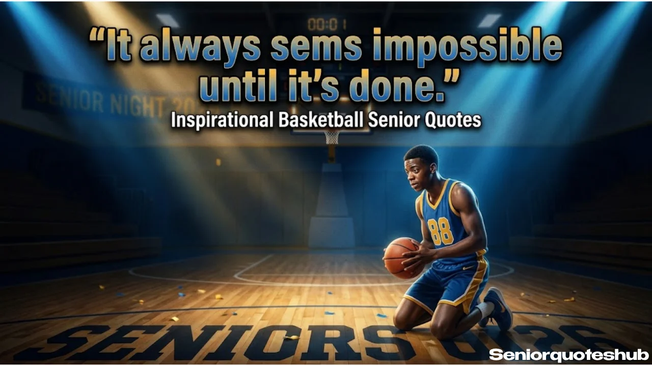 Inspirational Basketball Senior Quotes Inspirational Basketball Senior Quotes