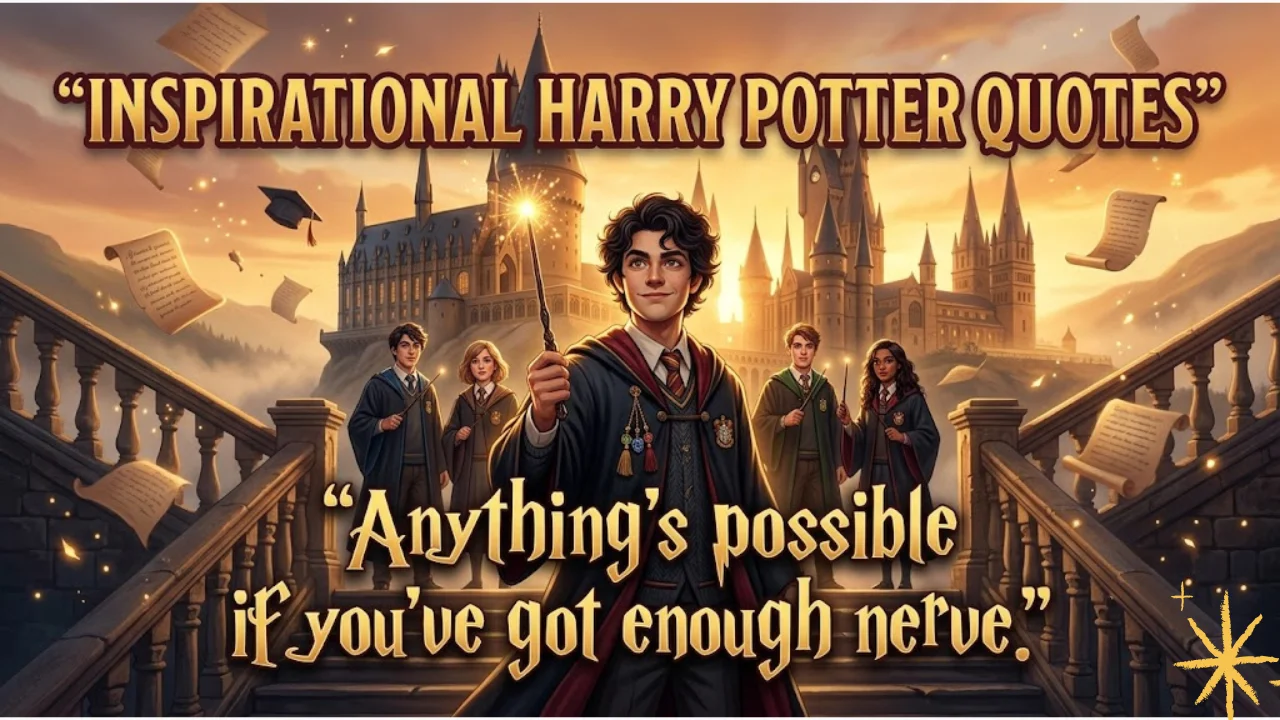 Inspirational Harry Potter Senior Quotes About Bravery and Friendship