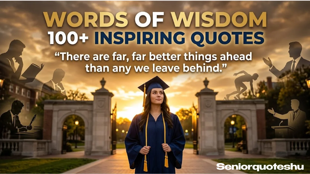 Inspirational Motivational Senior Quotes from Famous Voices