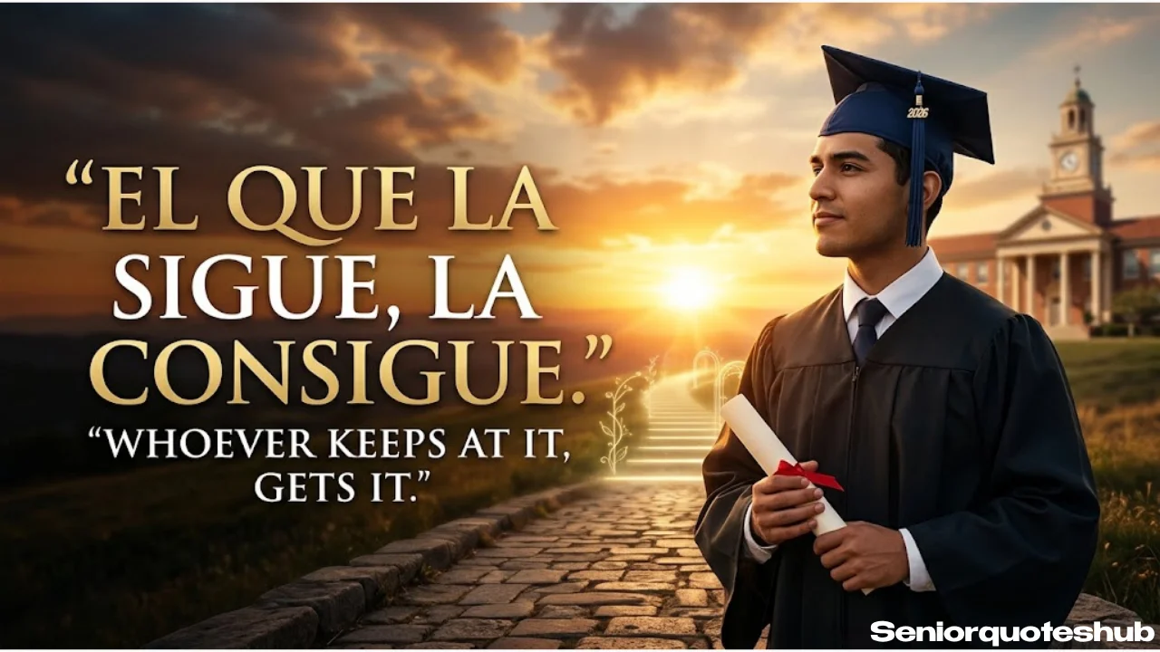 Inspirational Spanish Senior Quotes for Graduates