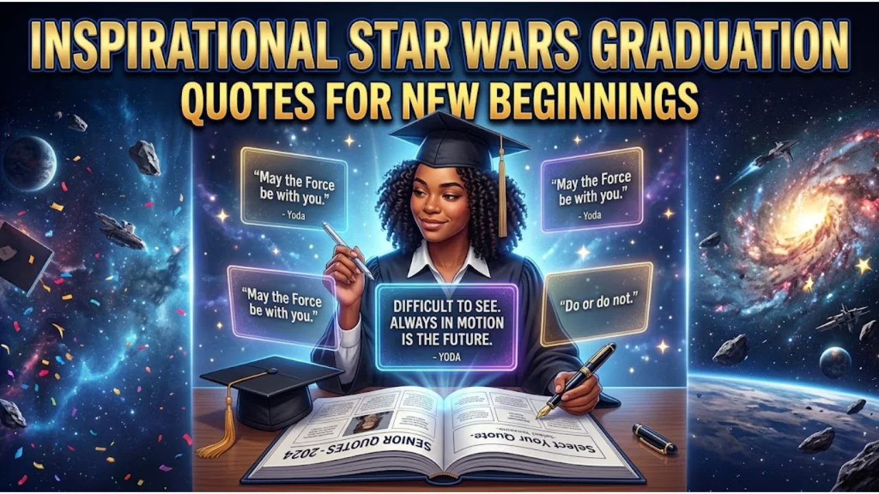 Inspirational Star Wars Graduation Quotes for New Beginnings