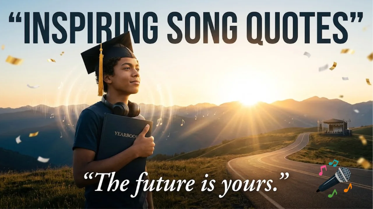 Inspiring Senior Quotes from Songs