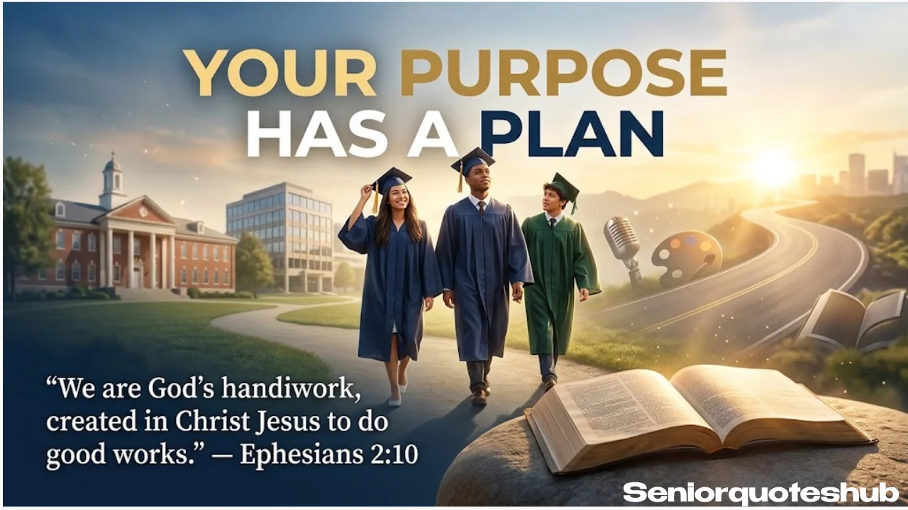 Bible Verses for Senior Quotes About Courage, Purpose and the Future