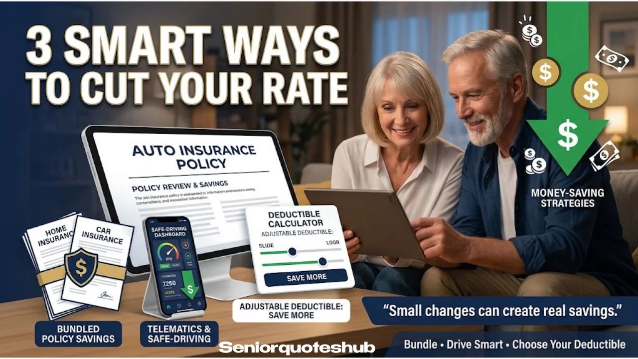 Raise your deductible.