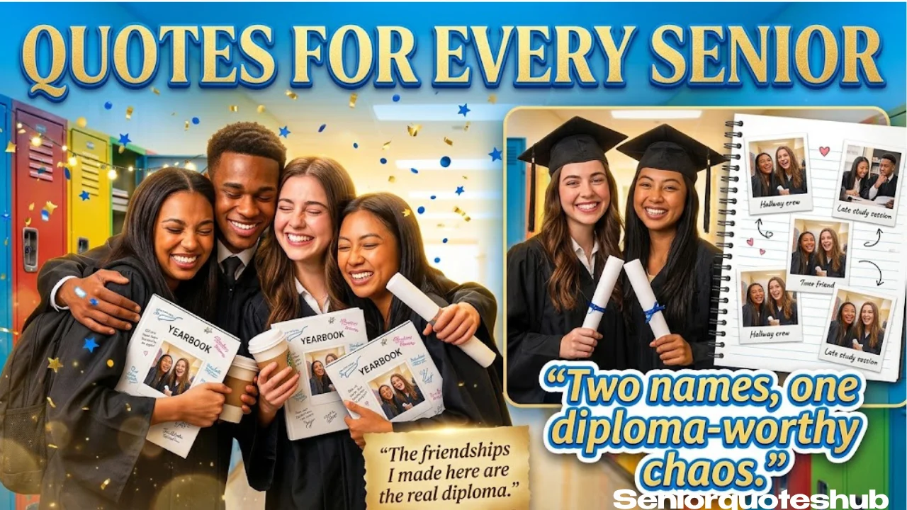 Senior Yearbook Quotes by Situation