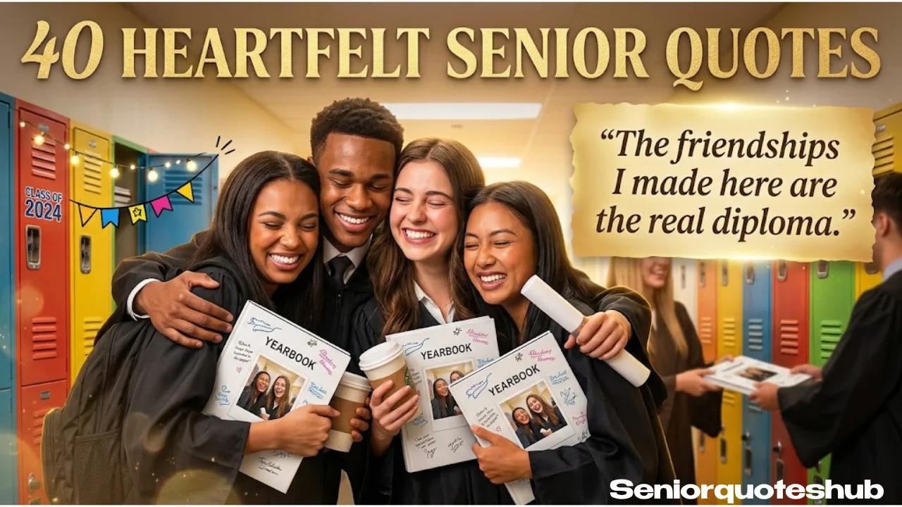 Sentimental & Heartfelt Senior Yearbook Quotes