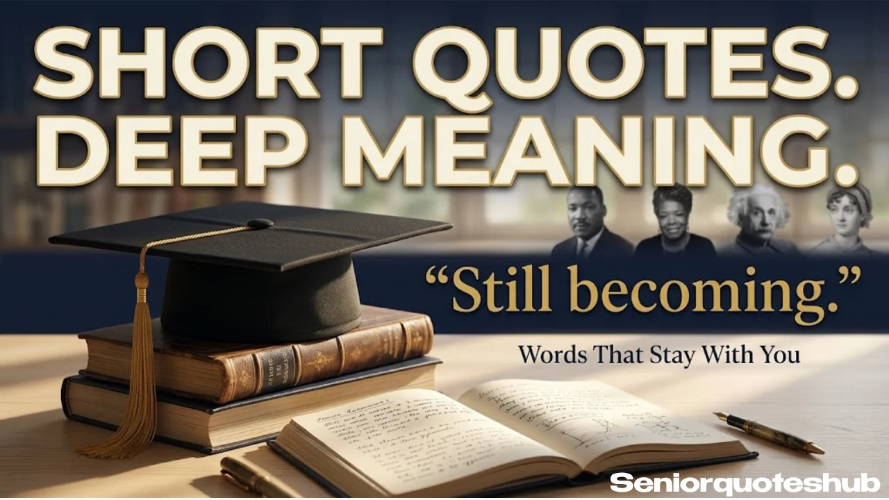 Short Deep Senior Quotes Short Deep Senior Quotes for Captions