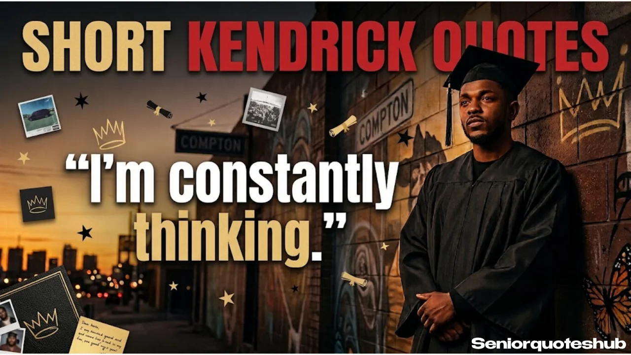 Short Kendrick Lamar Senior Quotes Short Kendrick Lamar Senior Quotes for Yearbook Captions