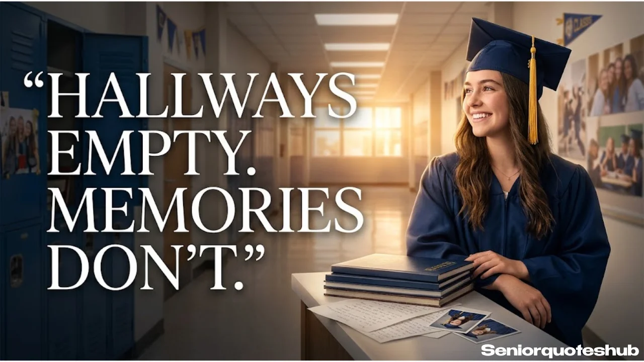 Short Senior Quotes About Memories for Yearbook Captions