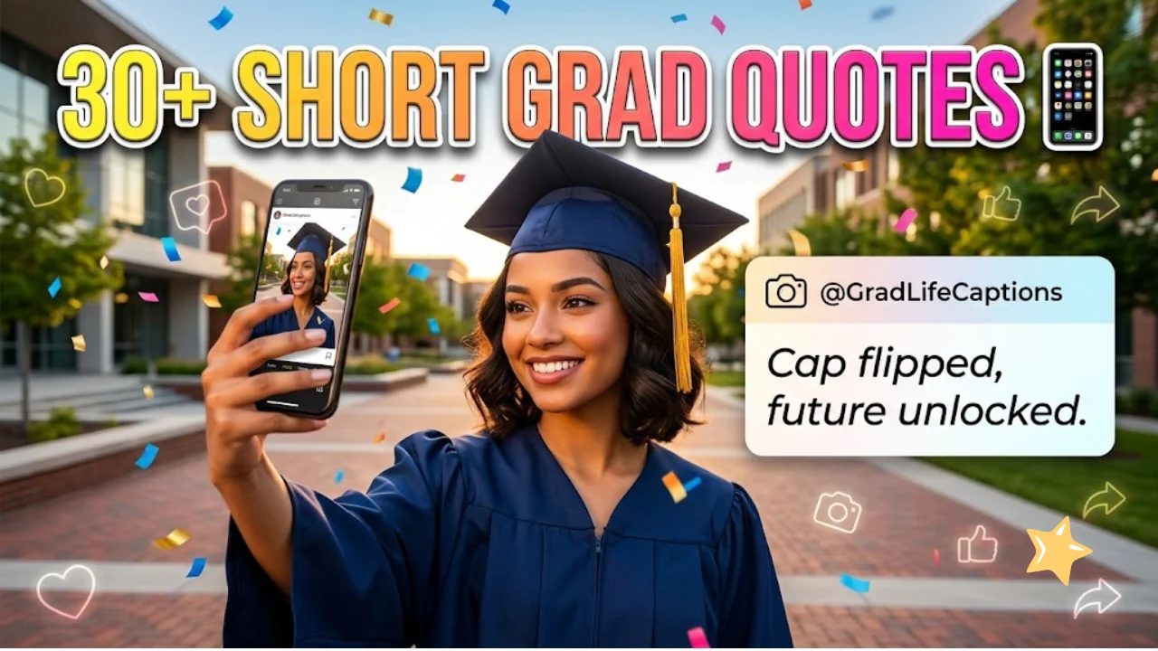 Short Senior Quotes for Instagram Captions Short Senior Quotes for Instagram Captions