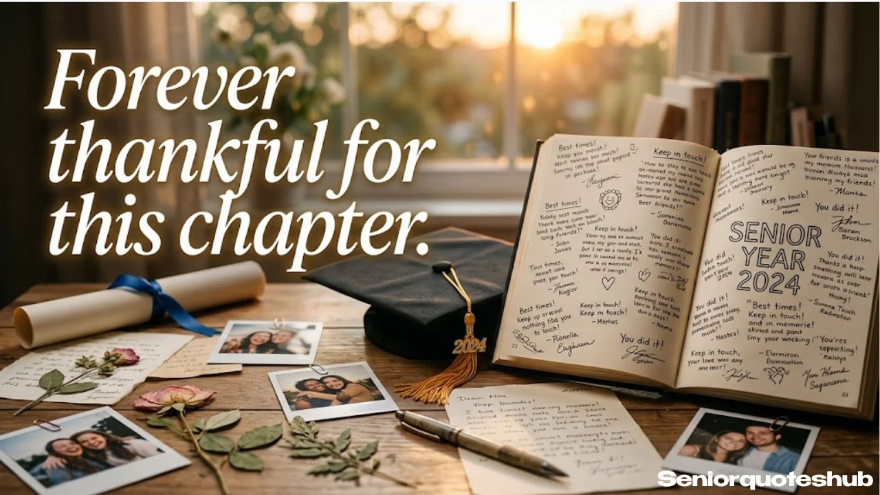 Short Sentimental Senior Quotes Short Sentimental Senior Quotes for Yearbooks & Instagram Captions