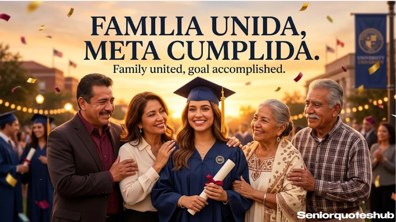 Spanish Senior Quotes for Family & Familia