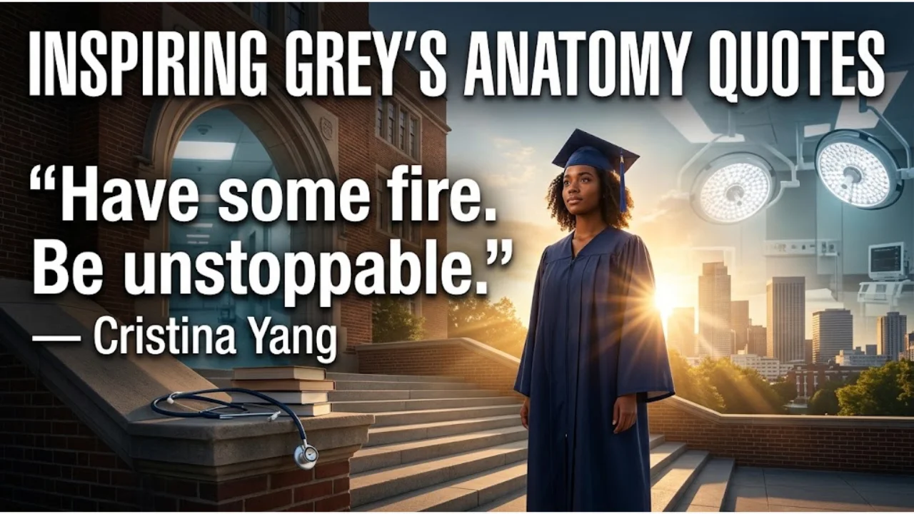 Inspiring Grey's Anatomy Quotes for Graduates
