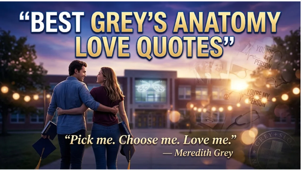 Best Grey's Anatomy Love Quotes for Your Senior Quote