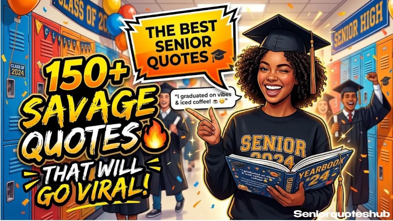 150+ Savage Senior 150+ Savage Senior Quotes for Every Personality