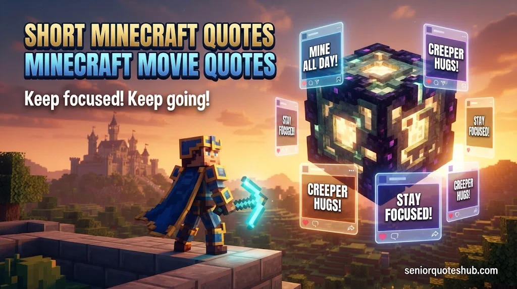 A Minecraft Movie and Story Mode Quotes A Minecraft Movie and Story Mode Quotes