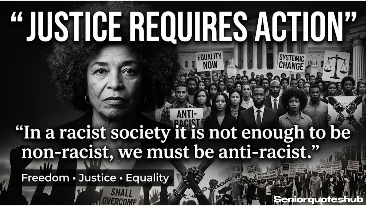 Angela Davis Quotes About Justice and Equality