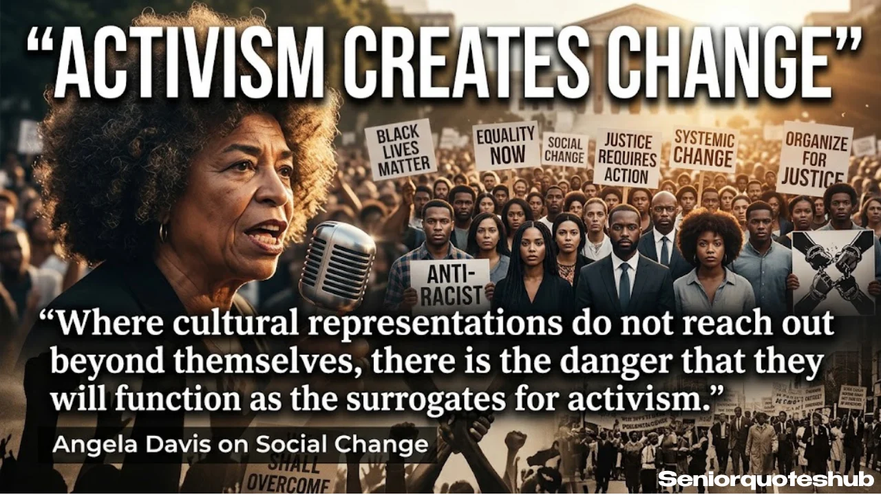 Angela Davis Quotes on Activism and Social Change
