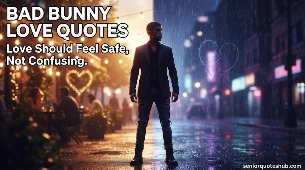 Bad Bunny Quotes About Love, Heartbreak & Relationships
