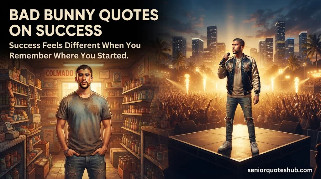 Bad Bunny Quotes About Success, Money & Ambition