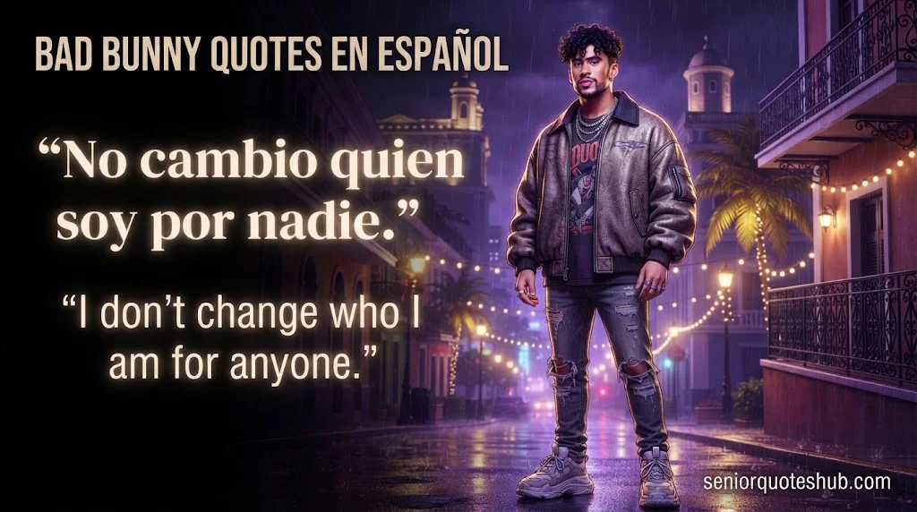 Bad Bunny Quotes in Spanish With English Translation (Frases de Bad Bunny)