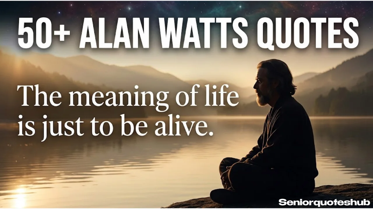 Best Alan Watts Quotes on Life and Presence Best Alan Watts Quotes on Life and Presence