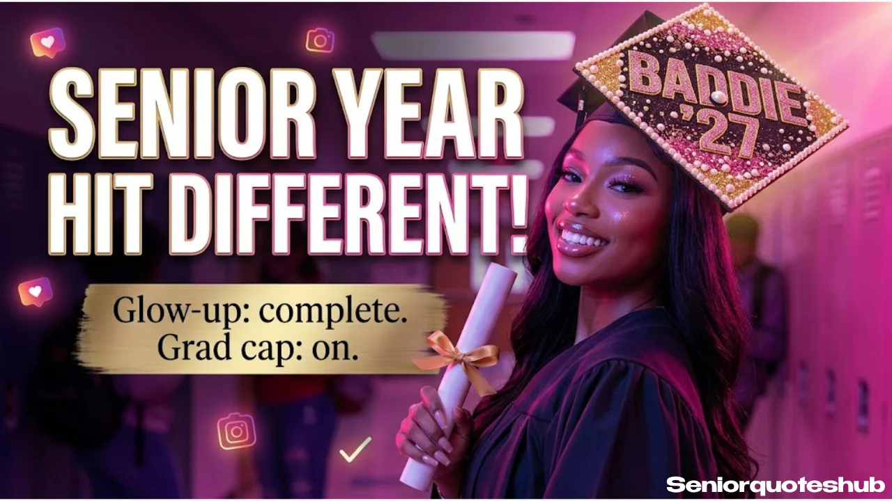 Best Baddie Senior Quotes Best Baddie Senior Quotes for Instagram Captions