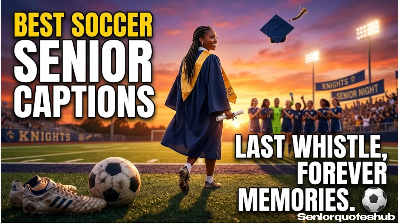 Best Soccer Senior Best Soccer Senior Captions for Instagram