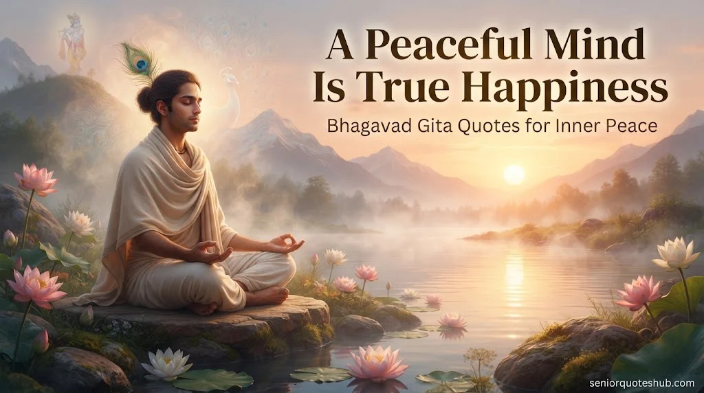 Bhagavad Gita Quotes for Inner Peace