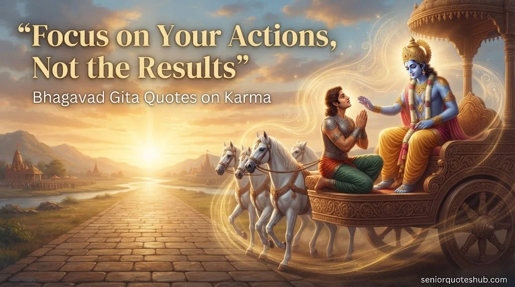 Bhagavad Gita Quotes on Karma