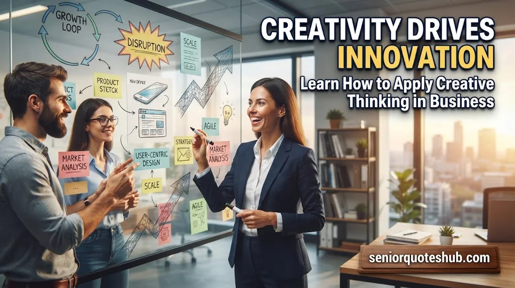 Creativity Quotes for Work, Business & Entrepreneurs