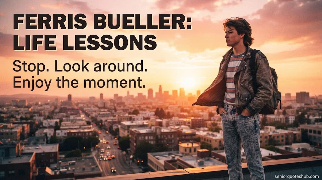 Ferris Bueller Quotes About Life