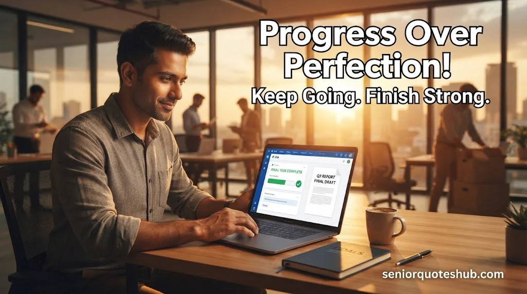 Friday Inspirational Quotes for Perseverance and Finishing Strong