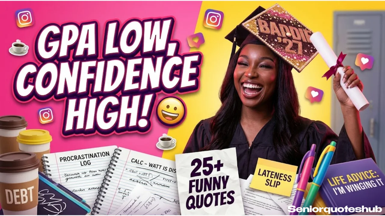 Funny Baddie Senior Quotes Funny Baddie Senior Quotes for Your Yearbook