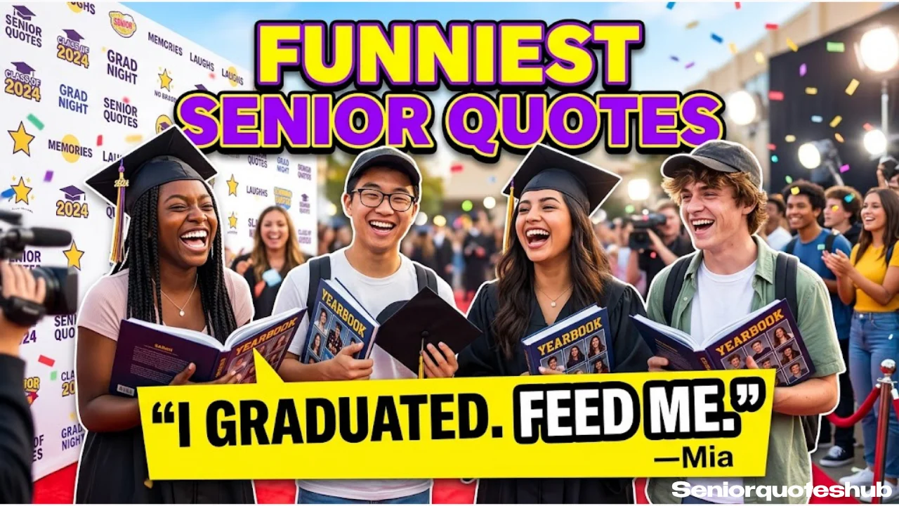 Funny Celebrity Senior Quotes That Still Make Us Laugh