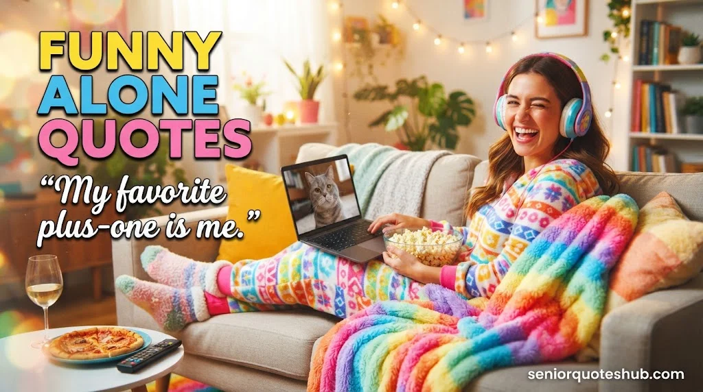 Funny & Lighthearted Alone Quotes